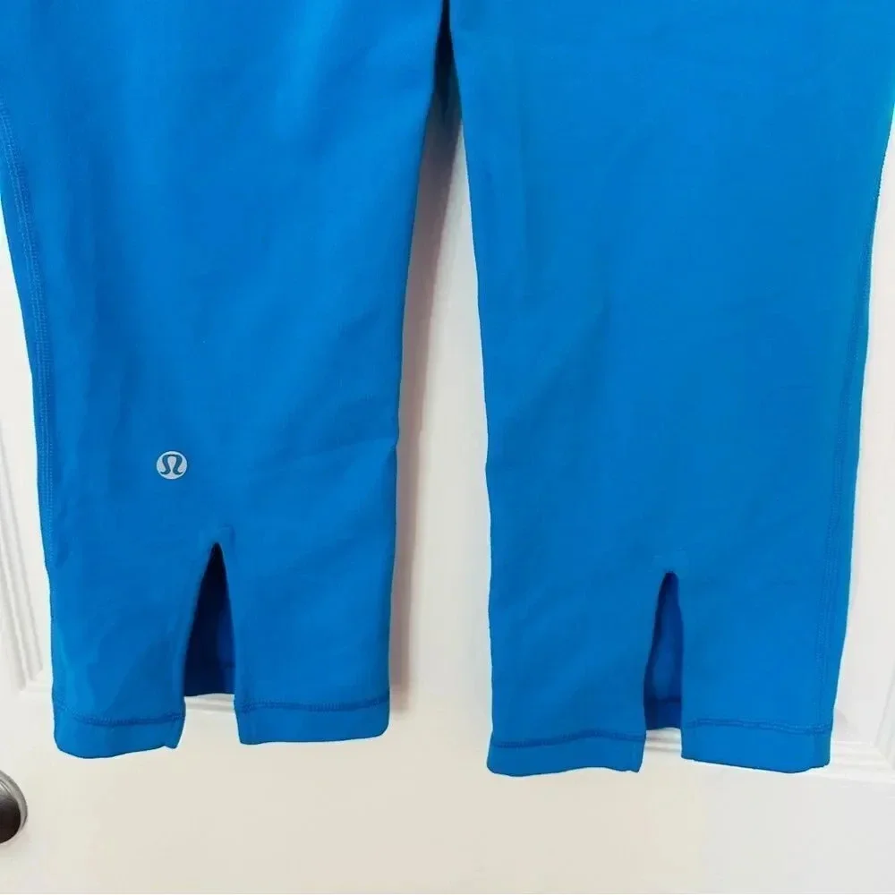 Lululemon Athletica Cropped High Waisted Athletic Flare Pant